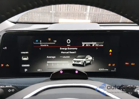 2024 Nissan Ariya Platinum+ z USA, uszkodzony, nr VIN JN1DF0CD6RM732365